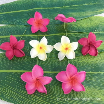 3 &quot;Pele de flores de espuma hecha a mano PLUMERIA